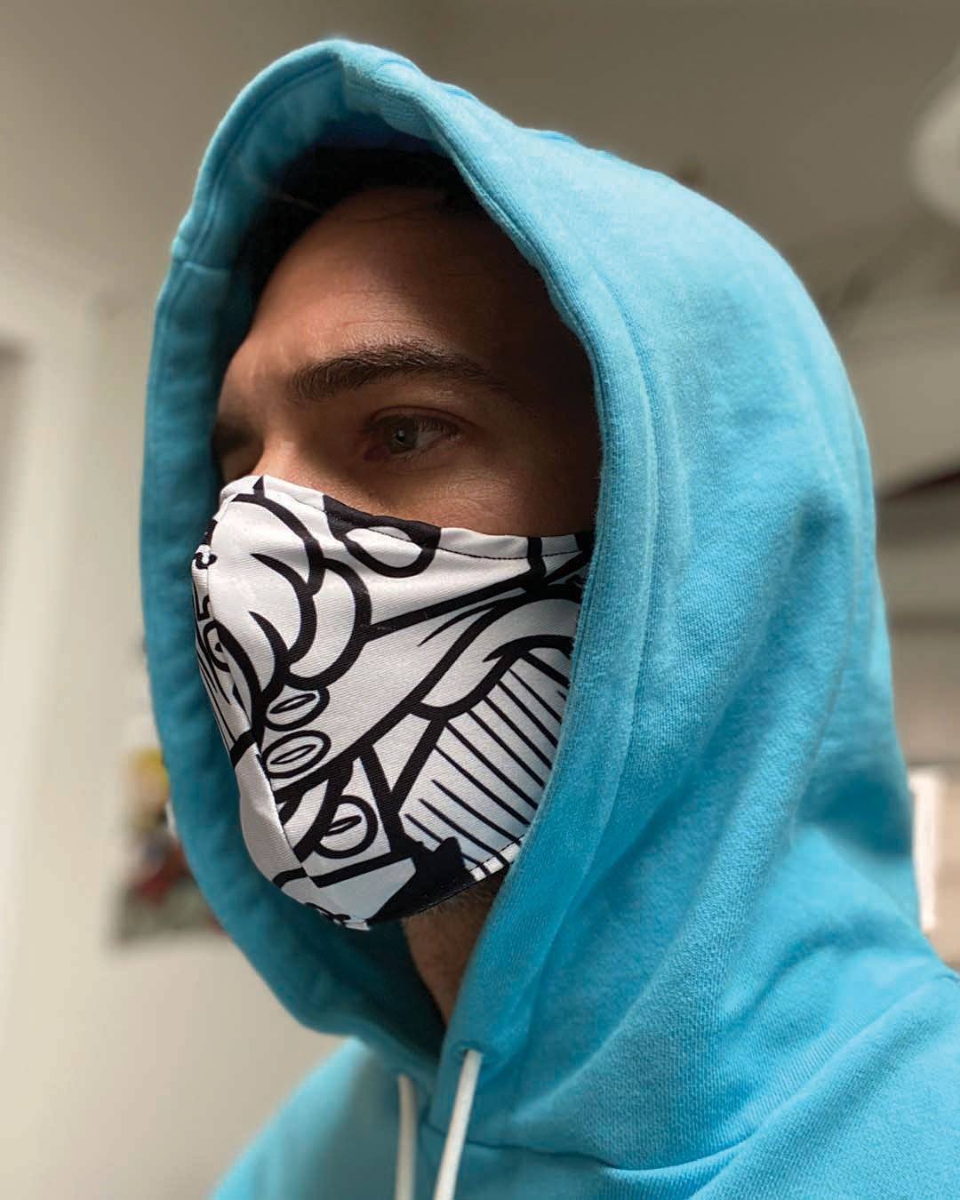 MONEY BOYS MASK (FORM-FITTING)