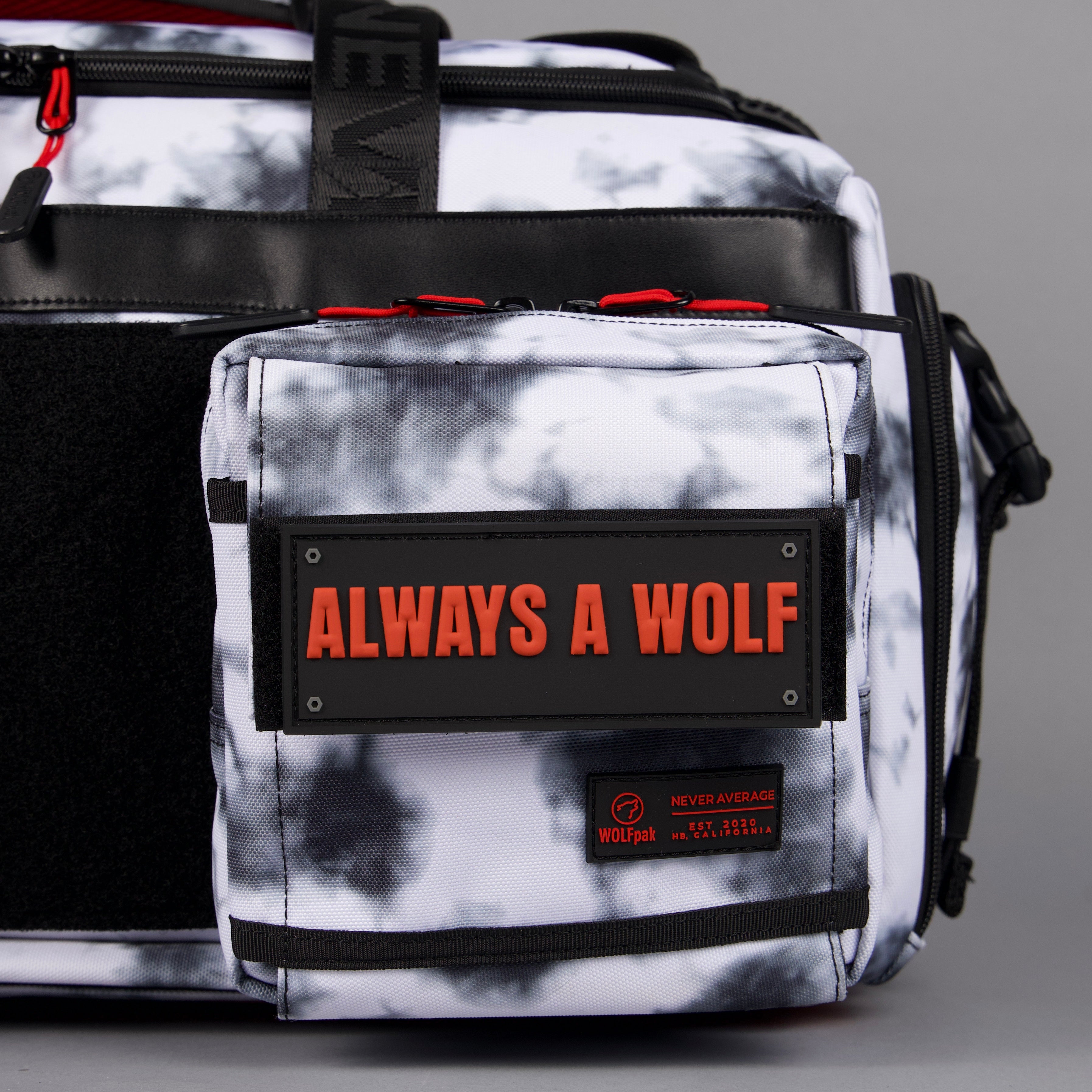 40L Ultimate Duffle Bag Timber Wolf Savage Red (SALE)