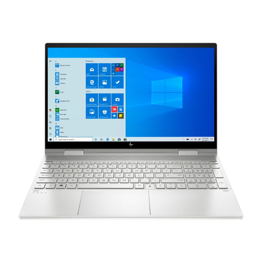 HP ENVY x360 ƒ?? 2-in-1 15.6" FHD Touch ƒ?? i5-1135G7 ƒ?? 8GB RAM ƒ?? 256GB SSD ƒ?? Silver ƒ?? 15M-ED1013DX