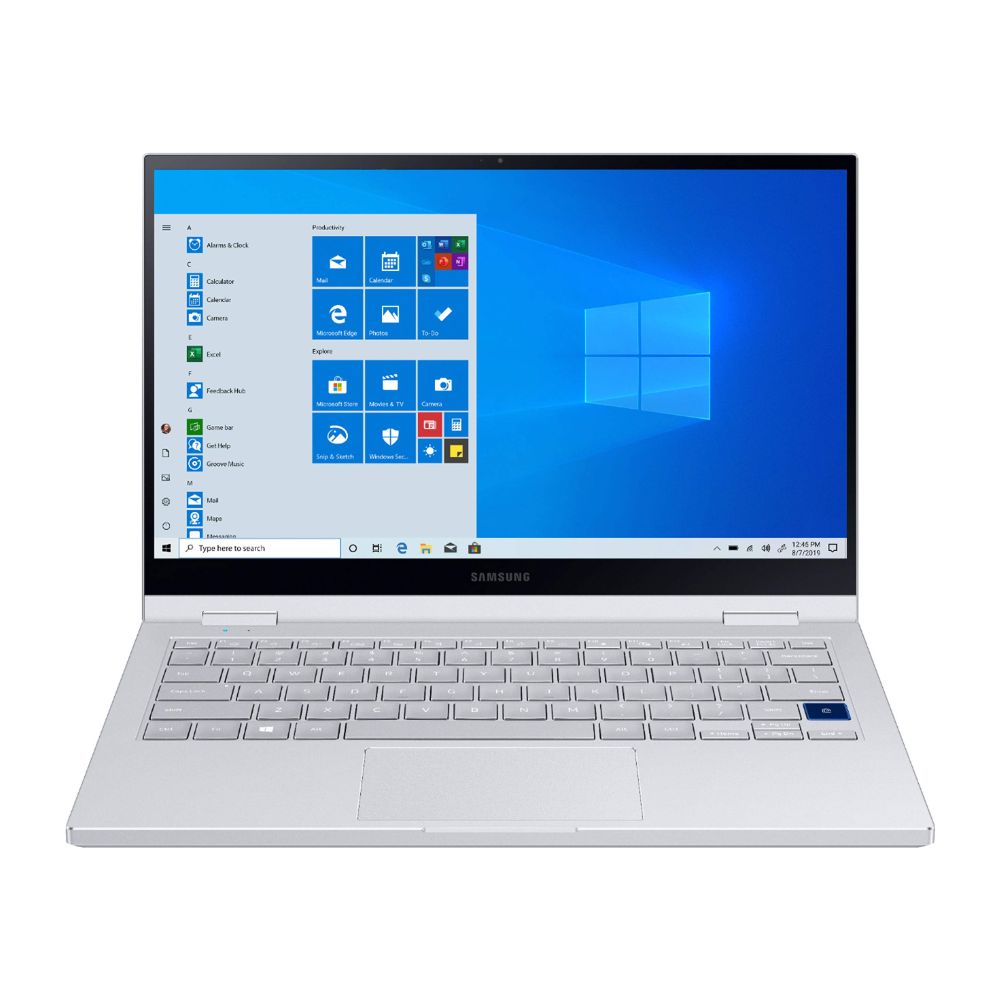 Samsung Galaxy Book Flex Alpha ƒ?? 2-in-1 13.3" QLED Touch ƒ?? i5-10210U ƒ?? 8GB RAM ƒ?? 256GB SSD ƒ?? Royal Silver ƒ?? NP730QCJ-K01US
