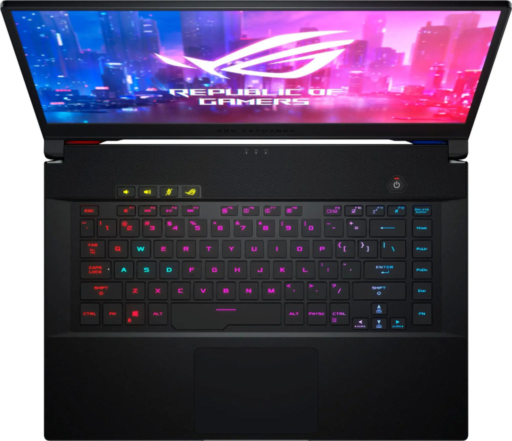 ASUS ROG Zephyrus S ƒ?? 15.6" FHD 144Hz ƒ?? i7-9750H ƒ?? 16GB RAM ƒ?? RTX 2060 ƒ?? 512GB SSD ƒ?? Metallic Black ƒ?? GX502GV-PB74