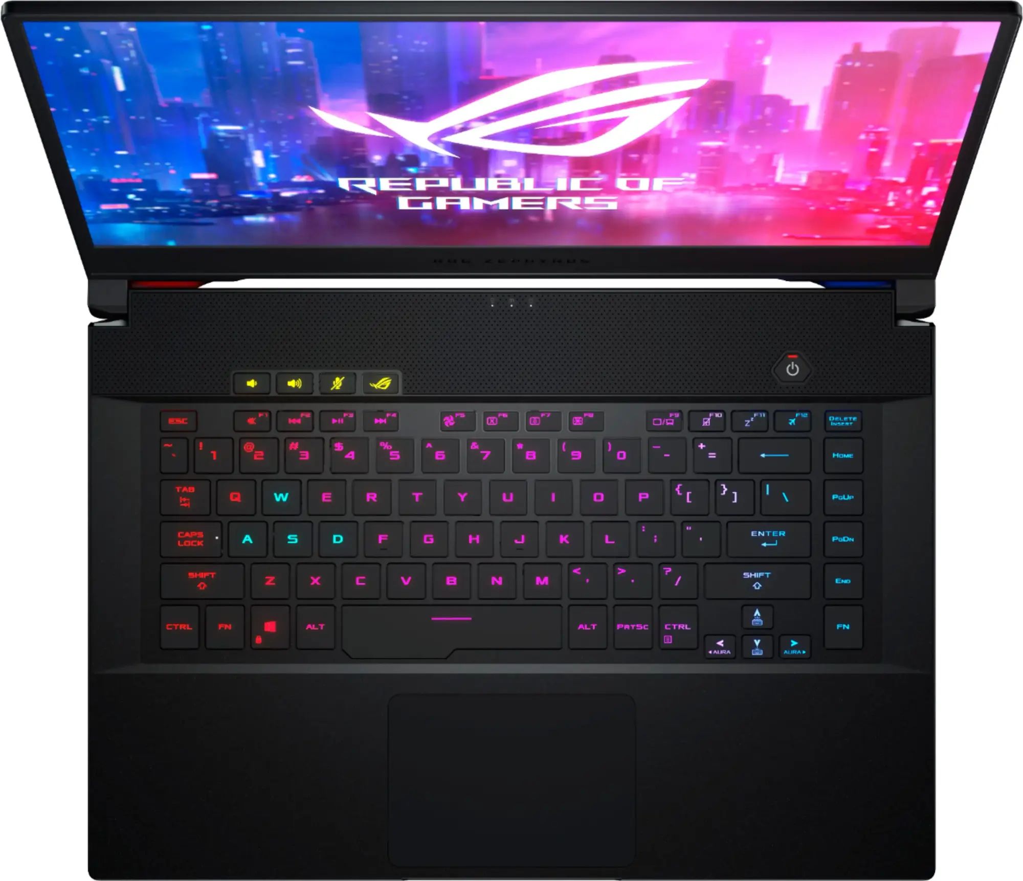 ASUS ROG Zephyrus S ƒ?? 15.6" FHD 144Hz ƒ?? i7-9750H ƒ?? 16GB RAM ƒ?? RTX 2060 ƒ?? 512GB SSD ƒ?? Metallic Black ƒ?? GX502GV-PB74