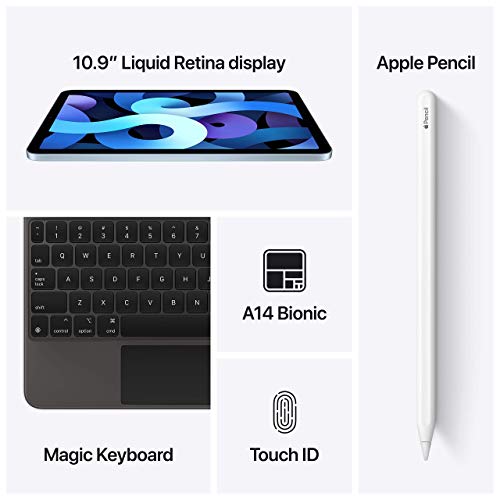 Apple iPad Air 10.9" 4th Gen (2020) ƒ?? Wi-Fi Only ƒ?? 256GB ƒ?? Silver ƒ?? MYFW2LL/A
