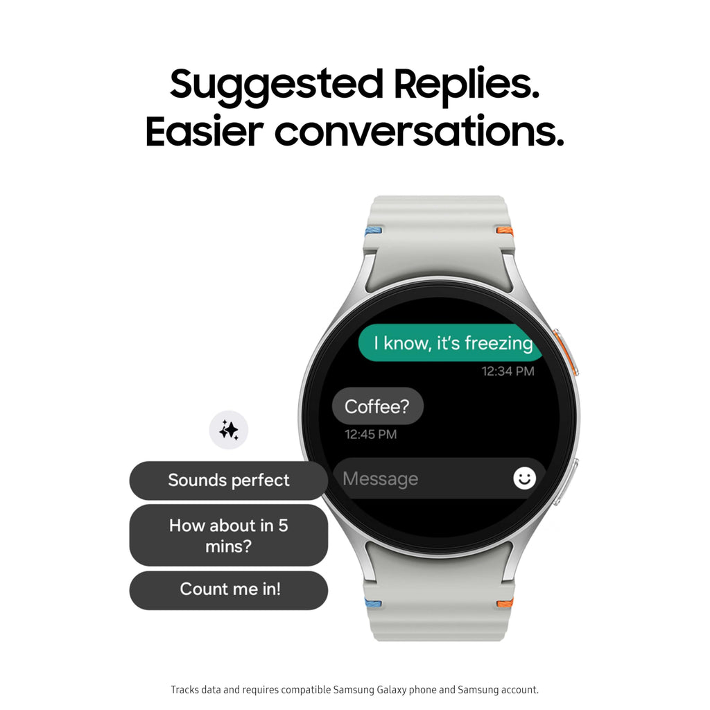 Samsung - Galaxy Watch7 Aluminum Smartwatch 40mm LTE - Cream - (2024)