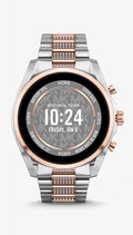 Michael Kors Gen 6 Bradshaw 44mm Silver & Rose Gold Stainless Steel