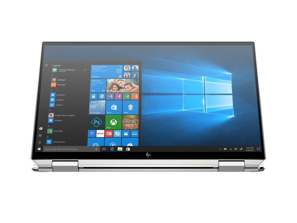 HP Spectre x360 ƒ?? 13.3" UHD AMOLED Touch ƒ?? i7-1065G7 ƒ?? 16GB RAM ƒ?? 512GB SSD ƒ?? Natural Silver ƒ?? 13-aw0020nr