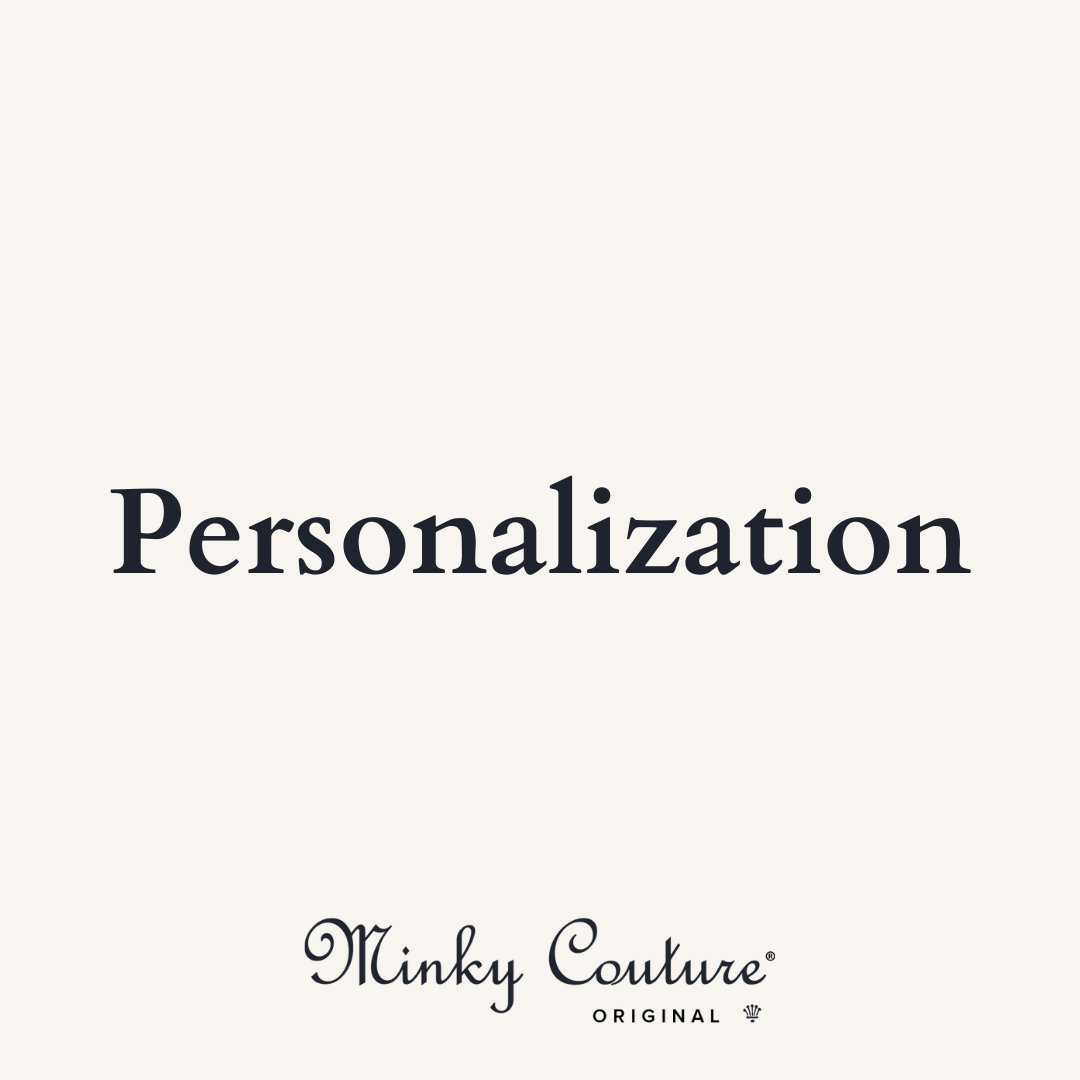 Personalization - Up to 3 Words