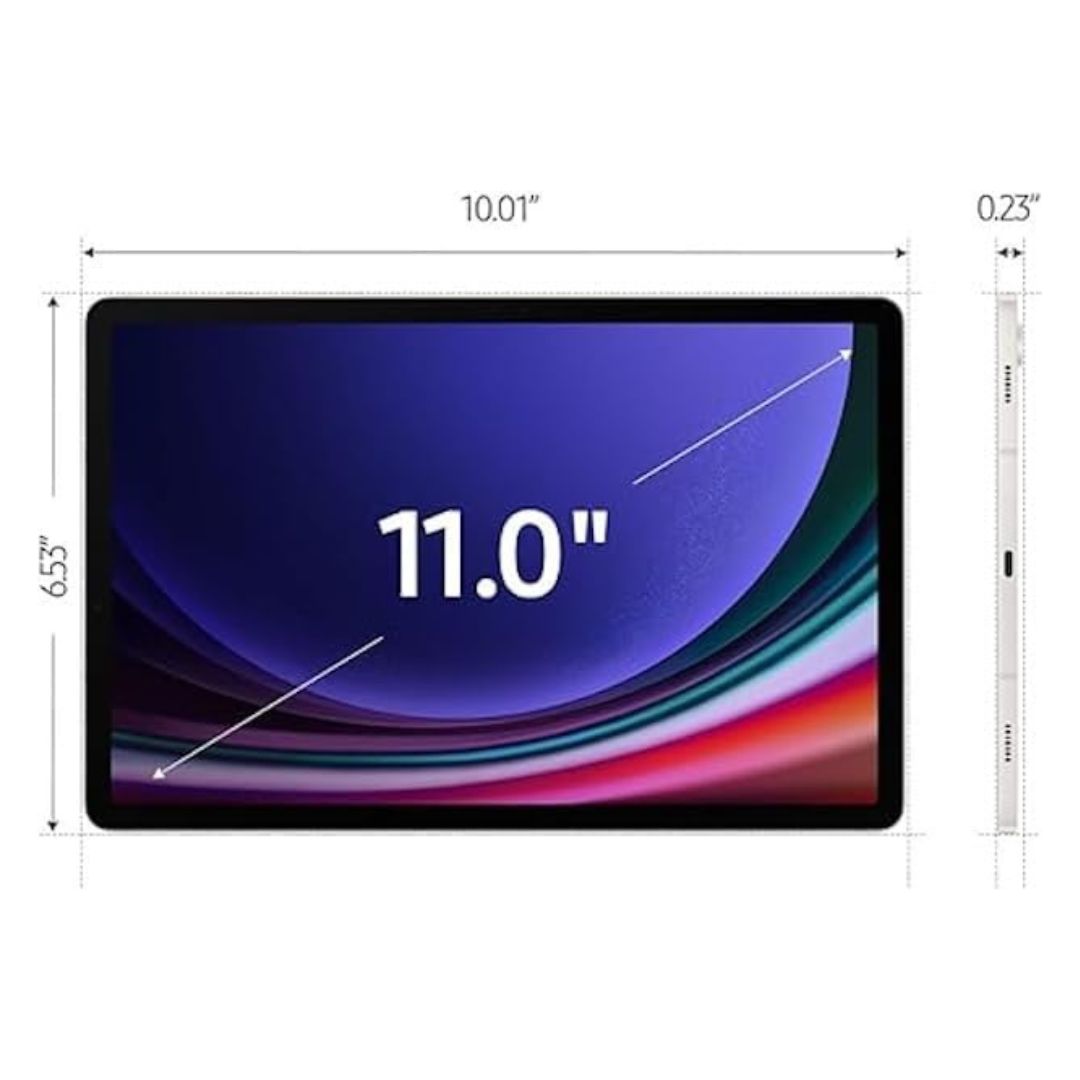 Samsung Galaxy Tab S9 ? 11" 256GB ? Wi-Fi ? with S Pen ? Beige ? SM-X710NZEEXAR