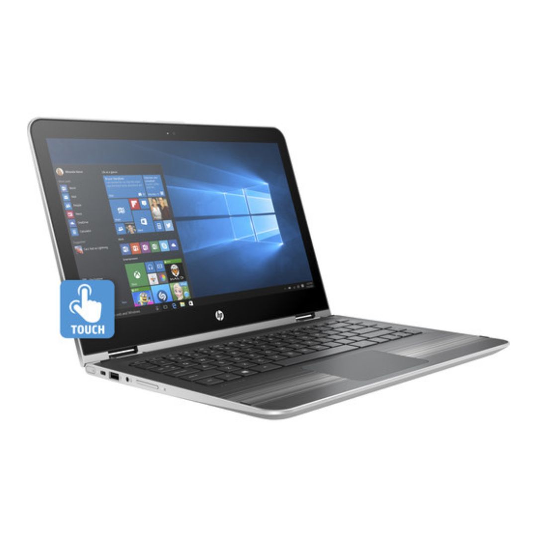 HP Pavilion x360 - WXGA Touch - i5 7200U - 8GB RAM - 1TB HDD - Silver