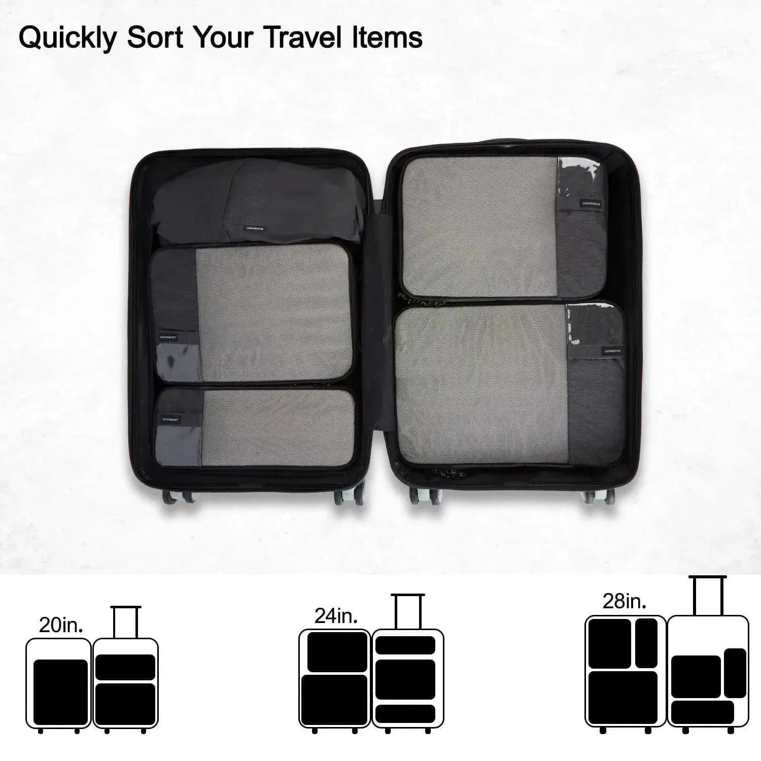 Compression Packing Cubes