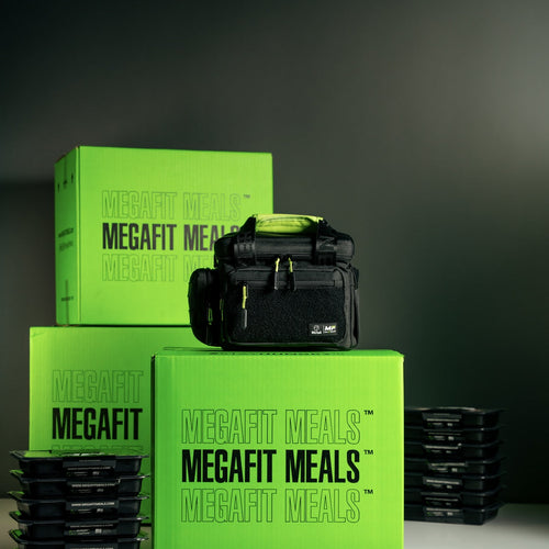 9L MegaFit Alpha Black Tactical Lunch Box