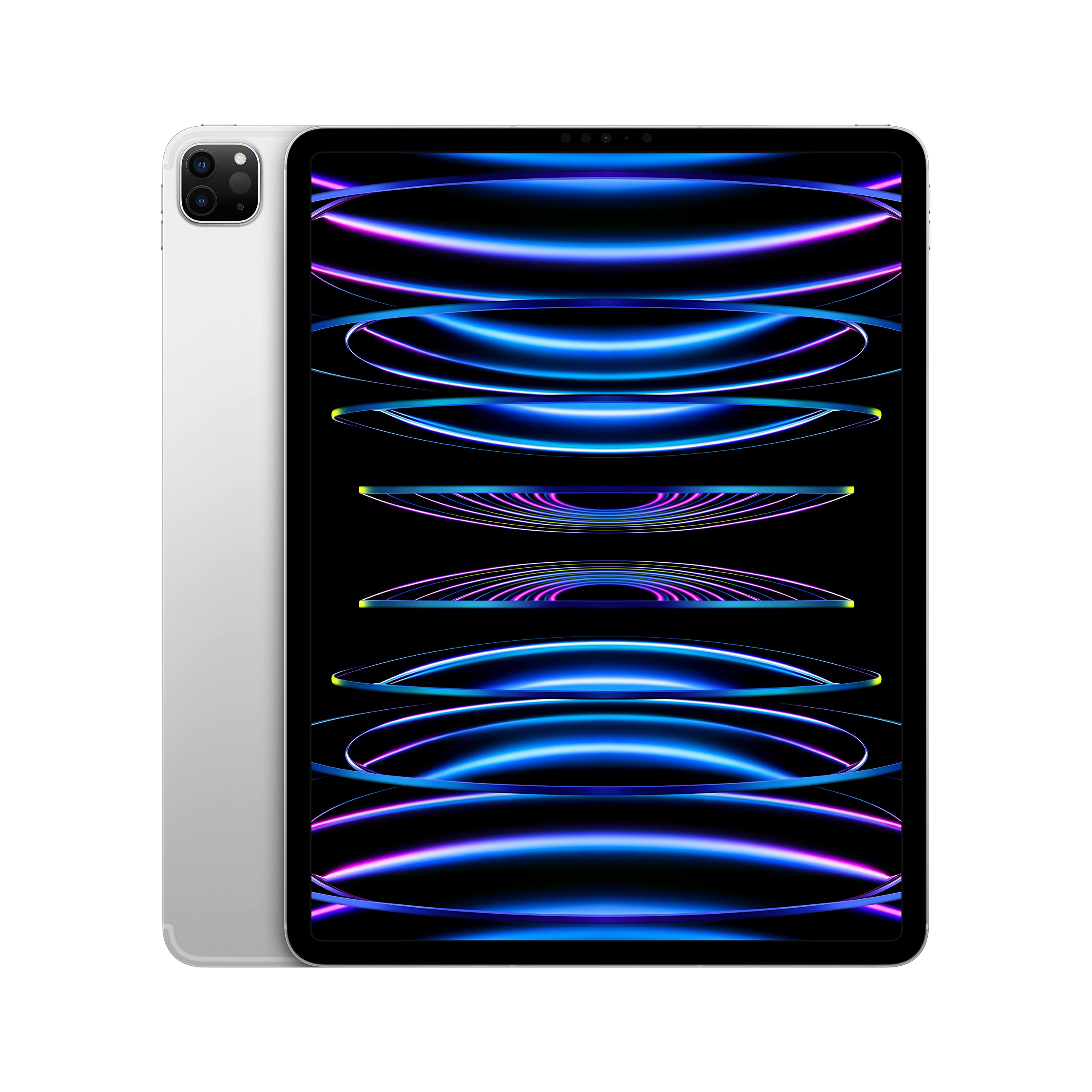 Apple ƒ?? 12.9ƒ?? iPadƒ??Pro (6thƒ??Gen, 2022, Wiƒ??Fi + Cellular) ƒ?? 1ƒ??TB ƒ?? Silver ƒ?? MP653LL/A - Unlocked