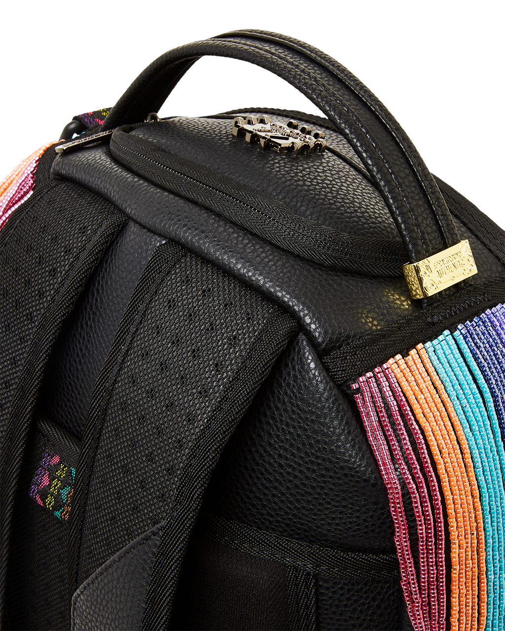 STAR RACER A.I.7 SANDFLOWER COLLAB BEADED BACKPACK