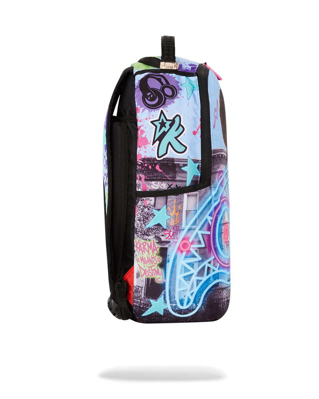 KARMA'S WORLD TURN UP THE VOLUME BACKPACK