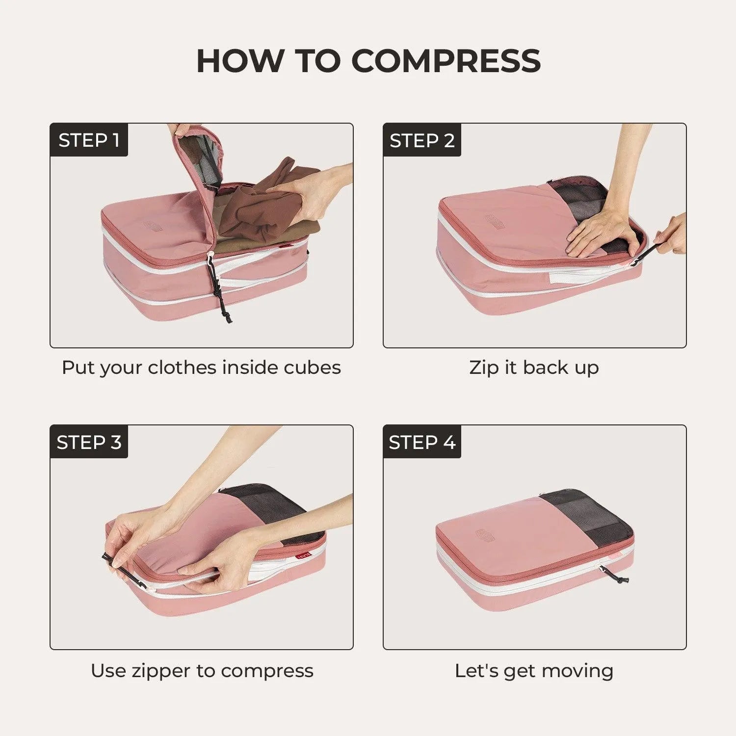 Blast Packing Cubes