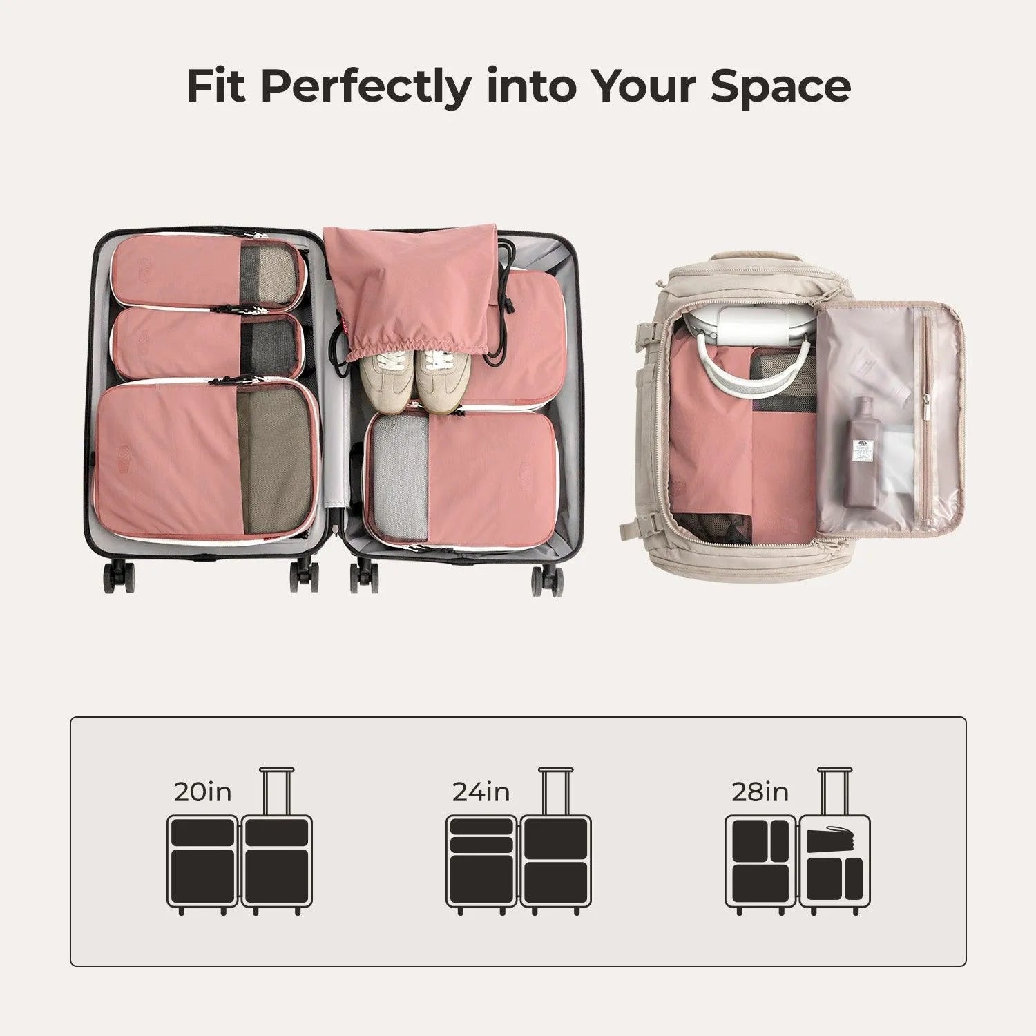 Blast Packing Cubes
