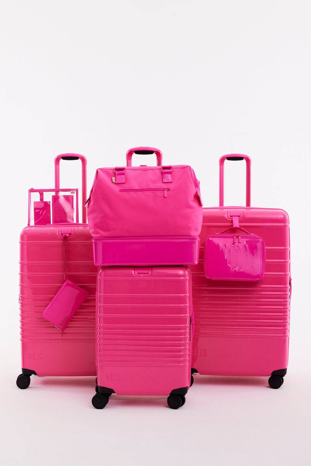 The Passport & Luggage Tag Set in Barbie? Pink