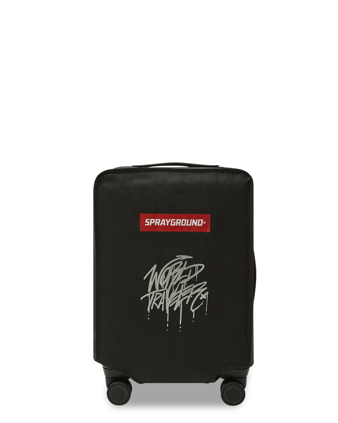 REALITY CHECK SHARKITECTURE CARRY-ON JETBLACK LUGGAGE (GUNMETAL HARDWARE)