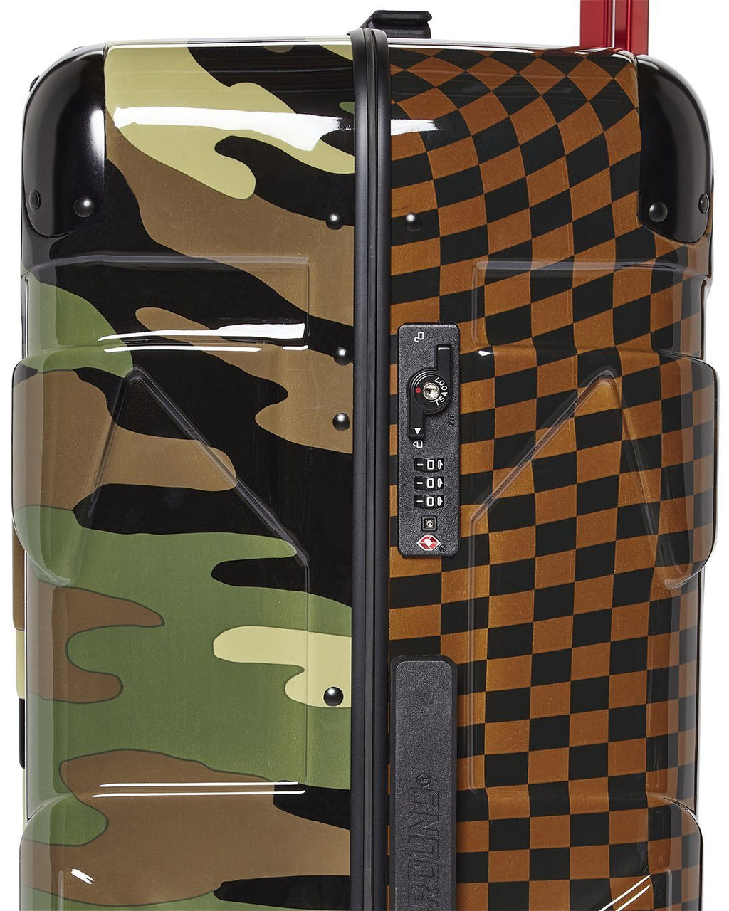 JUNGLE PARIS 2 PC LUGGAGE SET (CARRY-ON & FULL-SIZE)