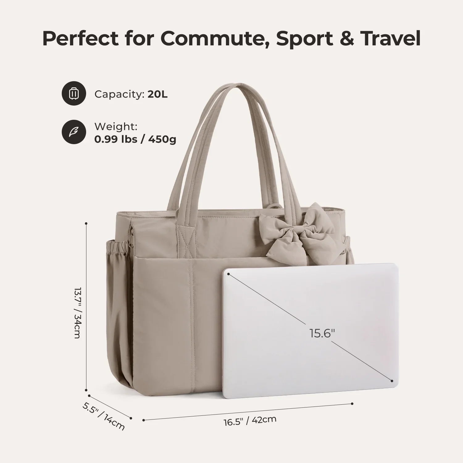 Crush 23L Laptop Tote