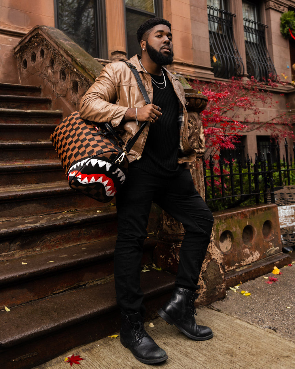 SHARKS IN PARIS VANQUISH DUFFLE