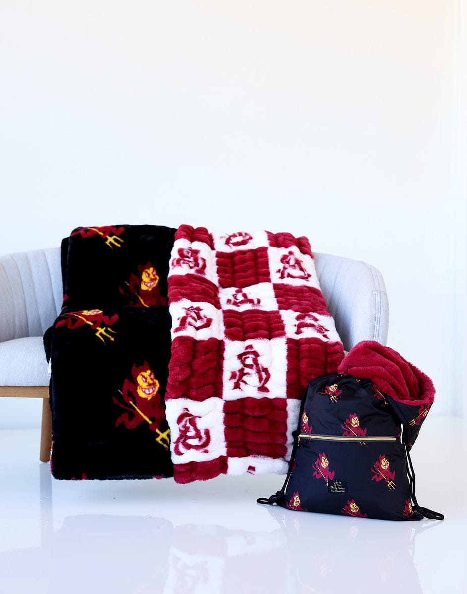 Arizona State Sun Devils Hooded Stadium Blanket - Everywhere Blanket