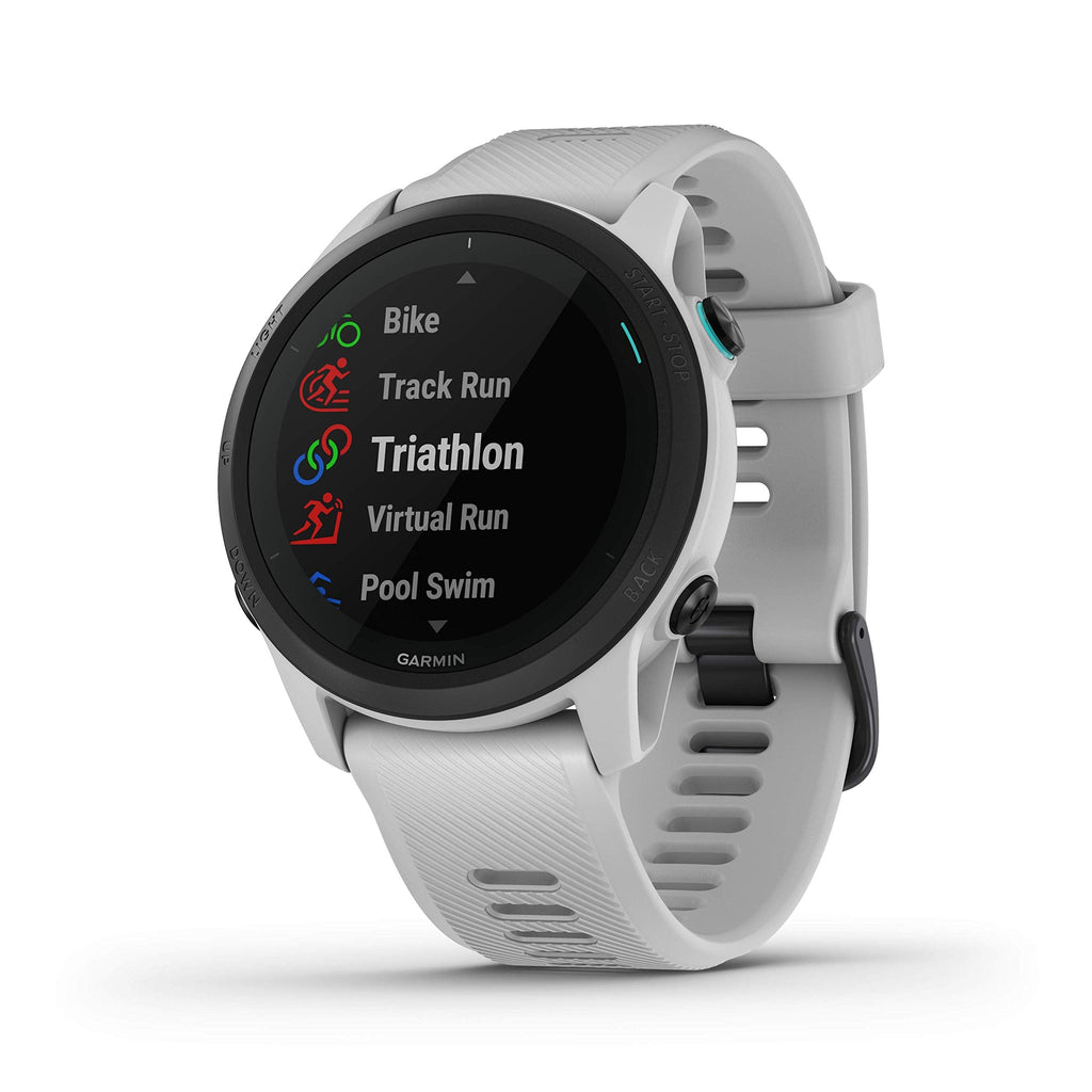 Garmin Forerunner 745 ƒ?? 43mm Black Bezel with Whitestone Case and Band ƒ?? 010-02445-03
