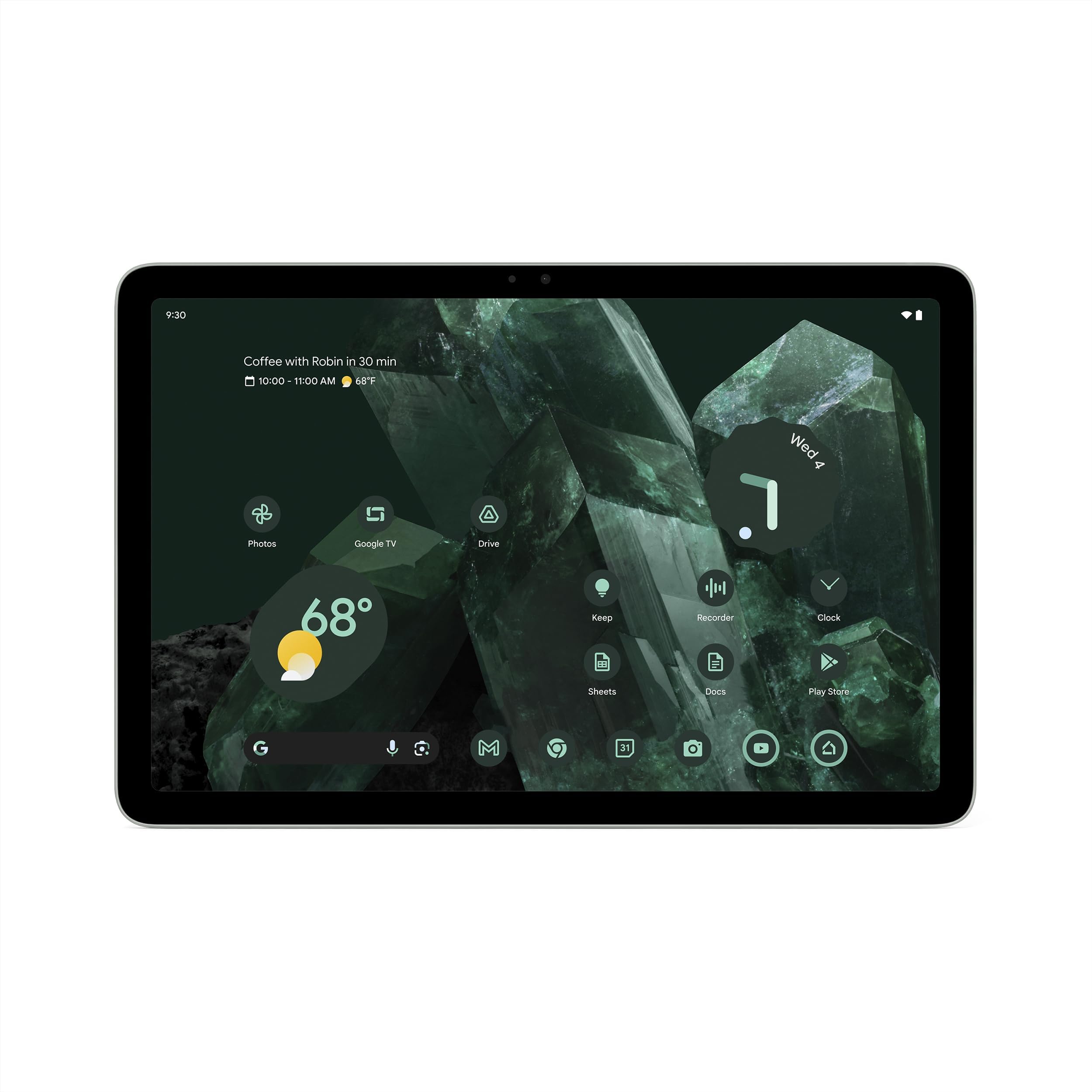 Google Pixel Tablet 11" - Wi-Fi - (Tablet Only) - 256GB - Hazel - GA04934-US