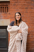 Belgian Waffle Oatmeal Blanket
