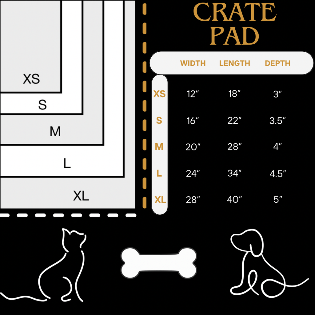 Cloudy Day Blue Pet Crate Pad COVER ONLY