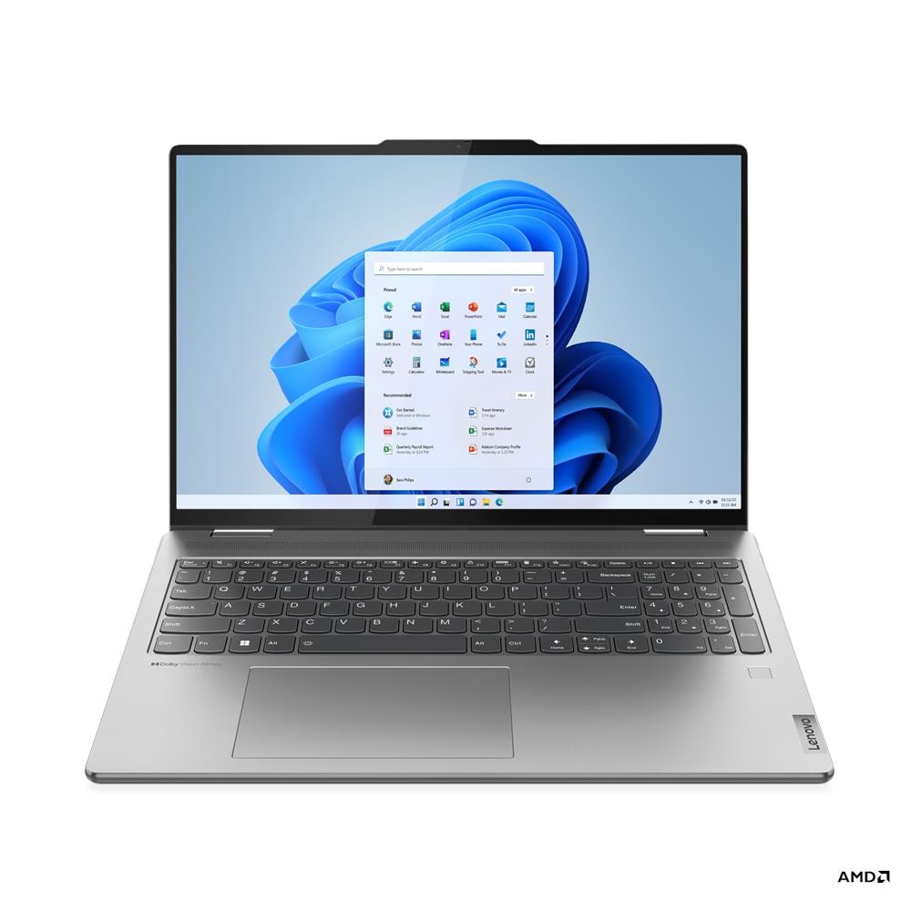 Lenovo Yogaƒ??7ƒ??16ARP8 ƒ?? 16ƒ?? WUXGA Touch ƒ?? AMD Ryzenƒ??7ƒ??7735U ƒ?? 16ƒ??GB RAM ƒ?? Radeonƒ??680M ƒ?? 1ƒ??TB SSD ƒ?? Arctic Gray ƒ?? 83BS0002US