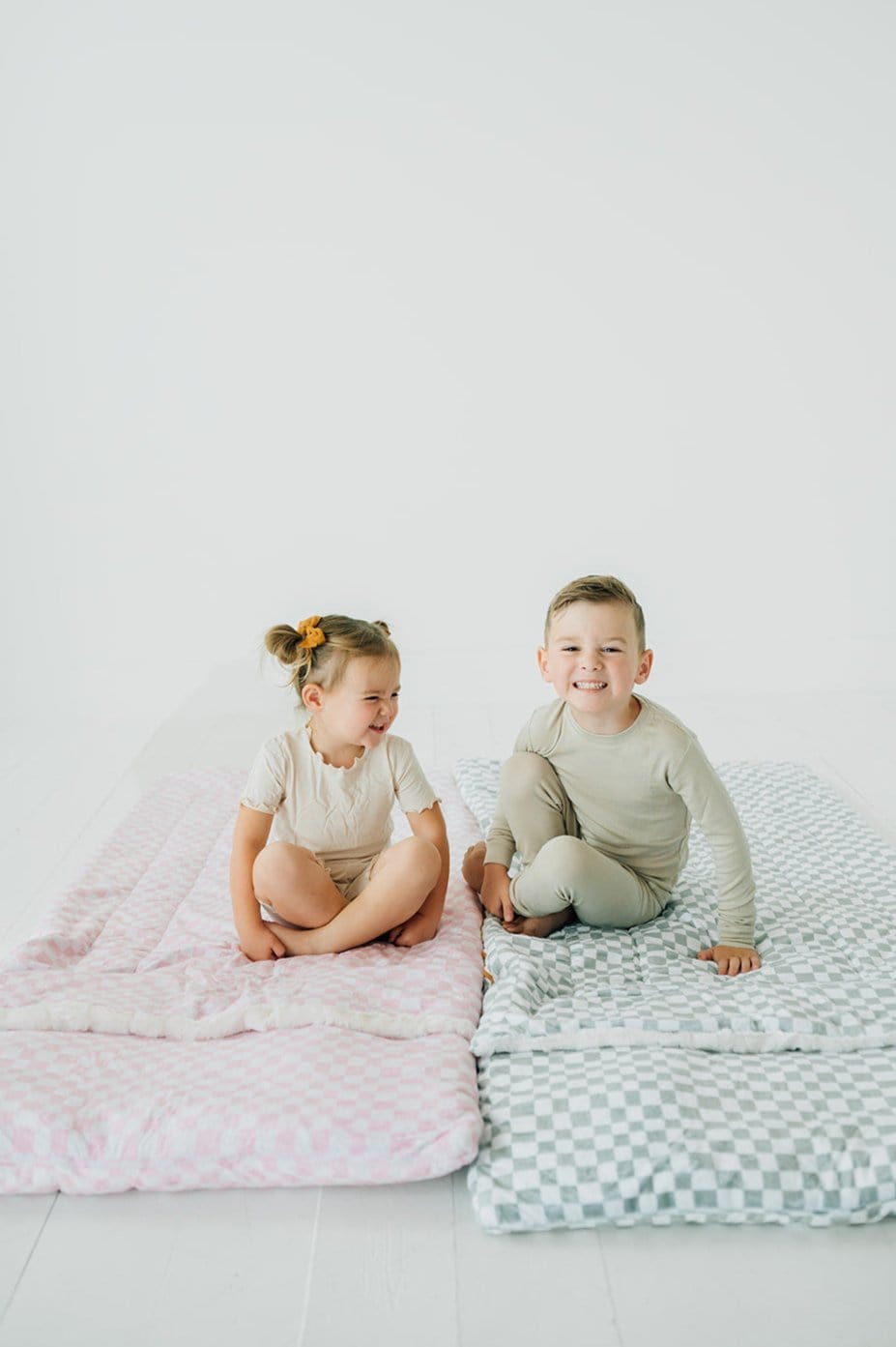 Sleeping Bag - Sage Check
