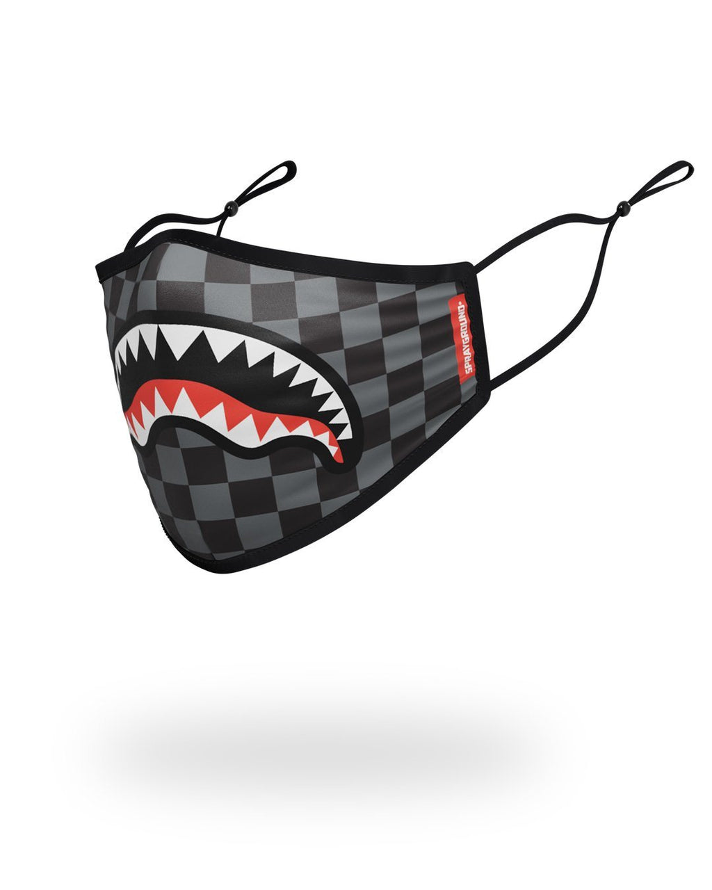 SHARKS IN PARIS (GREY) FORM-FITTING MASK