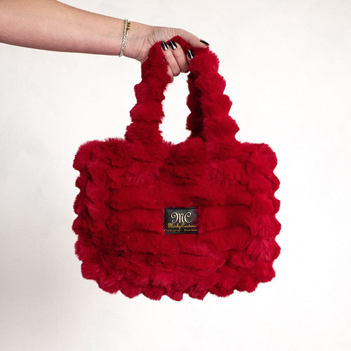 Annie Bag - Ripple Crimson