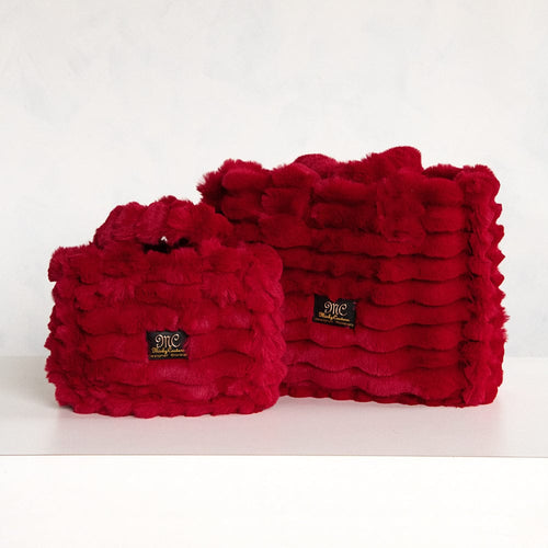 Annie Bag - Ripple Crimson