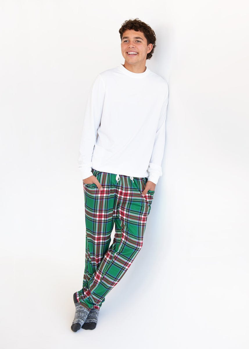 Montage Men's Jogger - Green Plaid