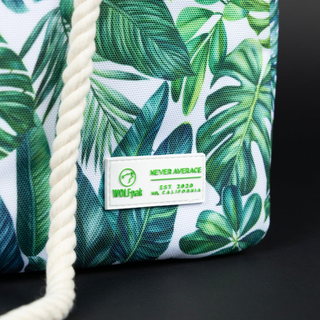 Tote Bag Green Palm
