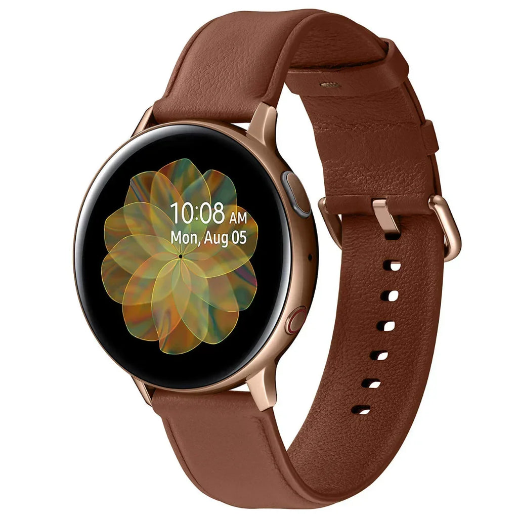 LTE Unlocked Samsung Galaxy Watch Active2 Smartwatch 44mm Stainless Steel  Gold - SM-R825USDAXAR