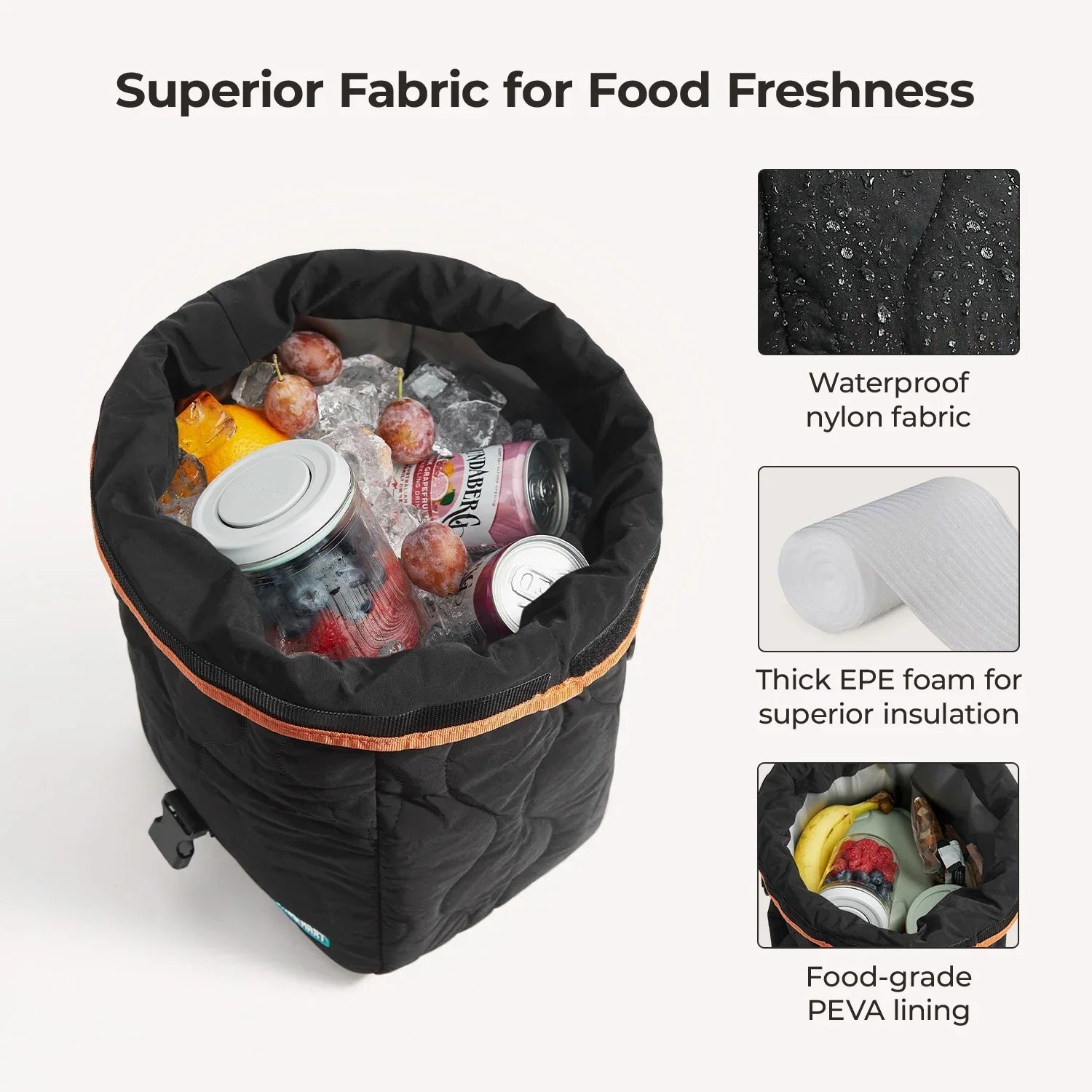 Paz Roll Top Lunch Bag