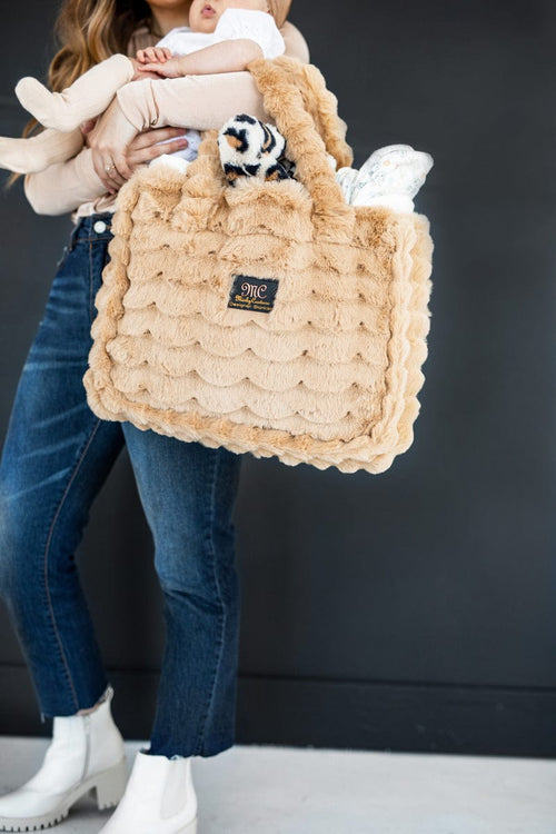 Annie Bag - Ripple Ecru