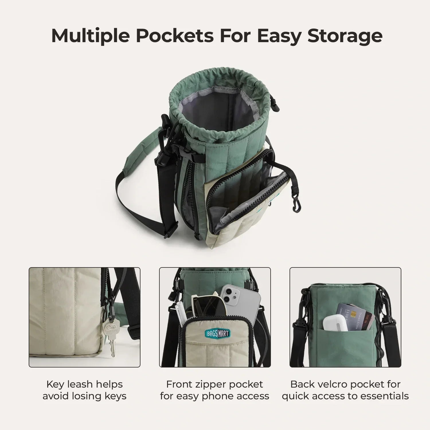 Paz Water Bottle Sling