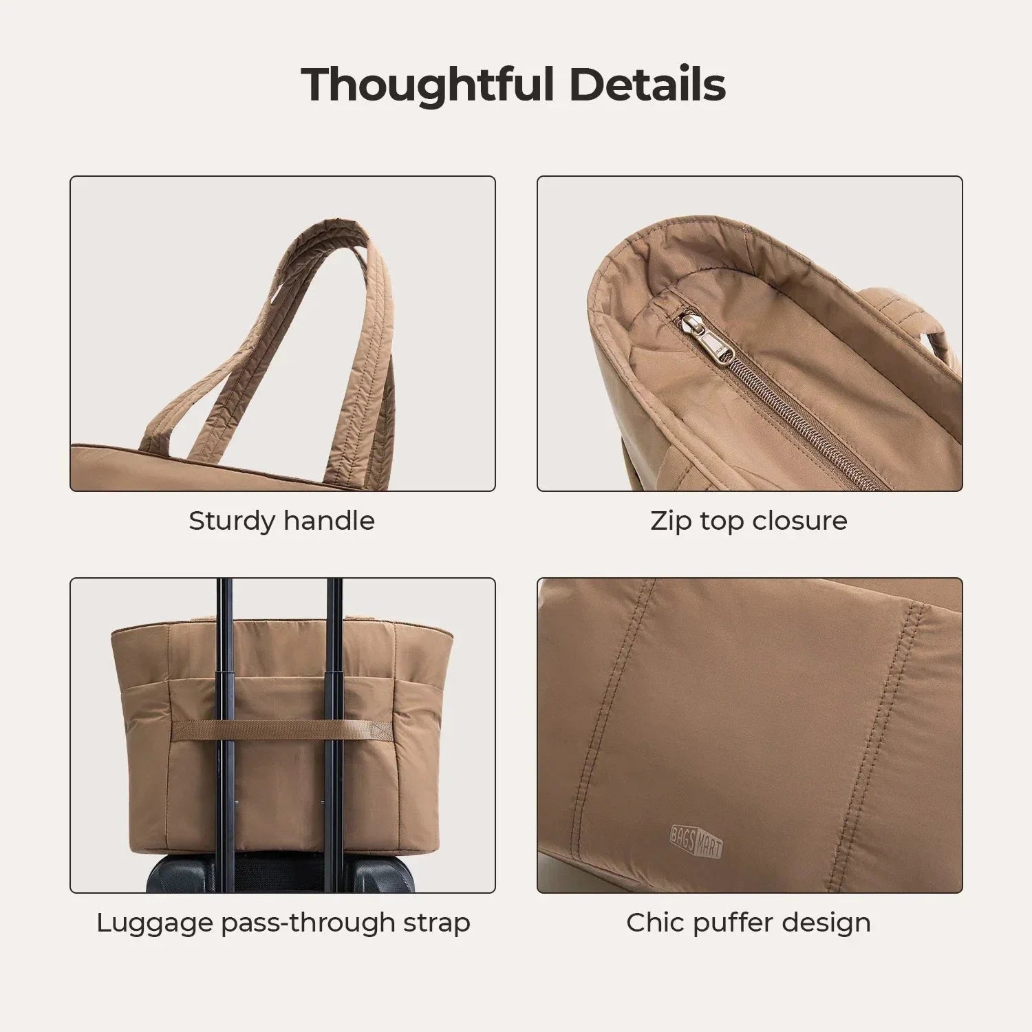 Puffy Tote Bag
