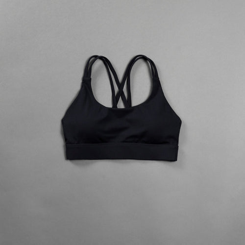 Alpha Black Classic Sports Bra (SALE)